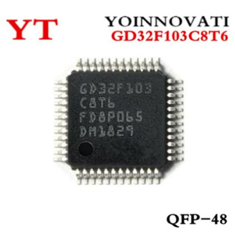 20 штук GD32F103C8T6 32F103C8T6 GD32F103 C8T6 QFP-48 IC Лучшего качества.