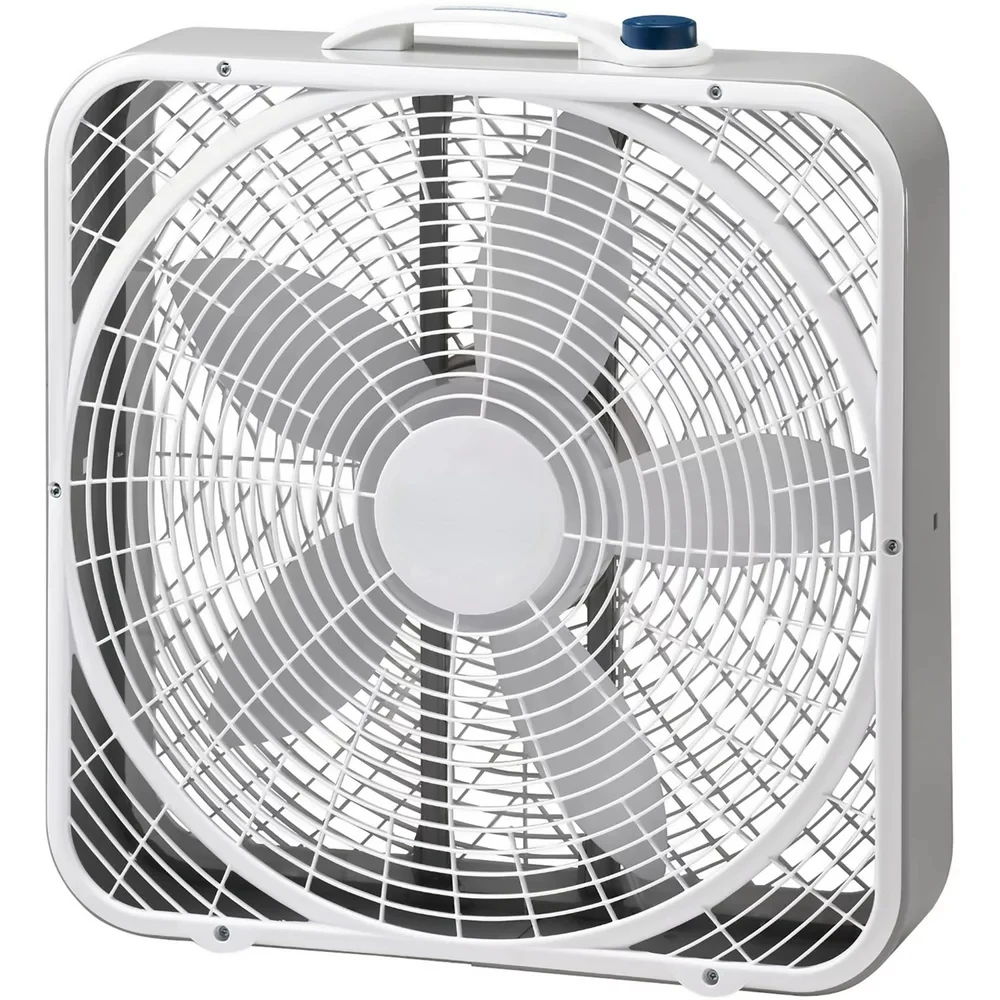 Вентилятор с защитой от атмосферных воздействий серого/белого цвета