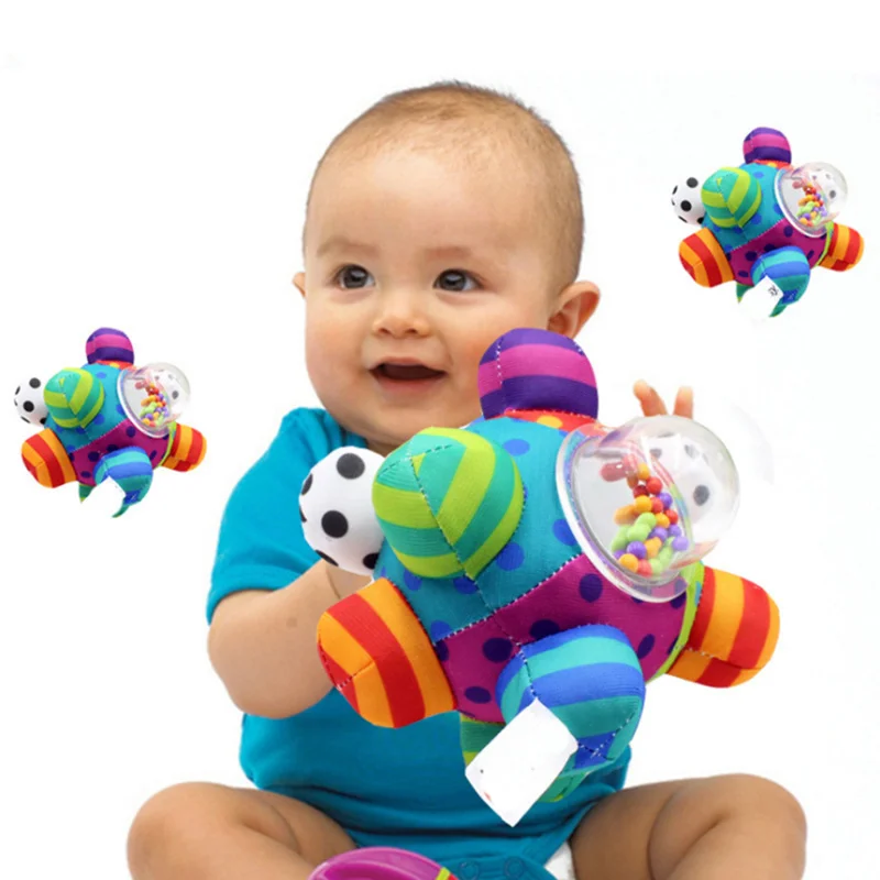 Детские Игрушки-Погремушки, Развивающий Сенсорный Мяч, Развивающие Игрушки Для Младенцев, Детская Погремушка, Погремушка Для Новорожденных, Колокольчик, Игрушки-Погремушки Для Ребенка 0-24 Месяцев