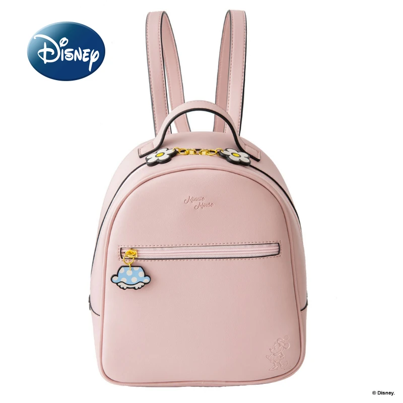 Оригинальный Новый рюкзак Disney Mickey, роскошный брендовый женский рюкзак с милым рисунком из мультфильма, модная школьная сумка для девочек Большой Емкости